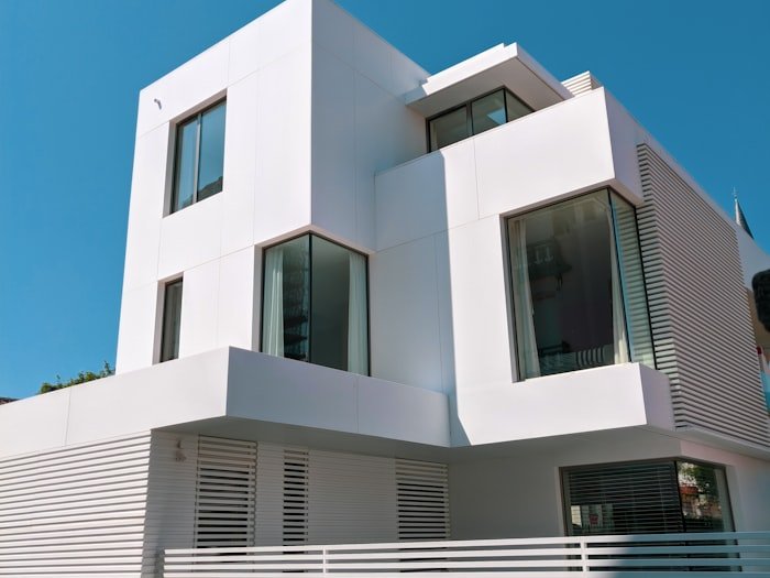 A modern townhouse